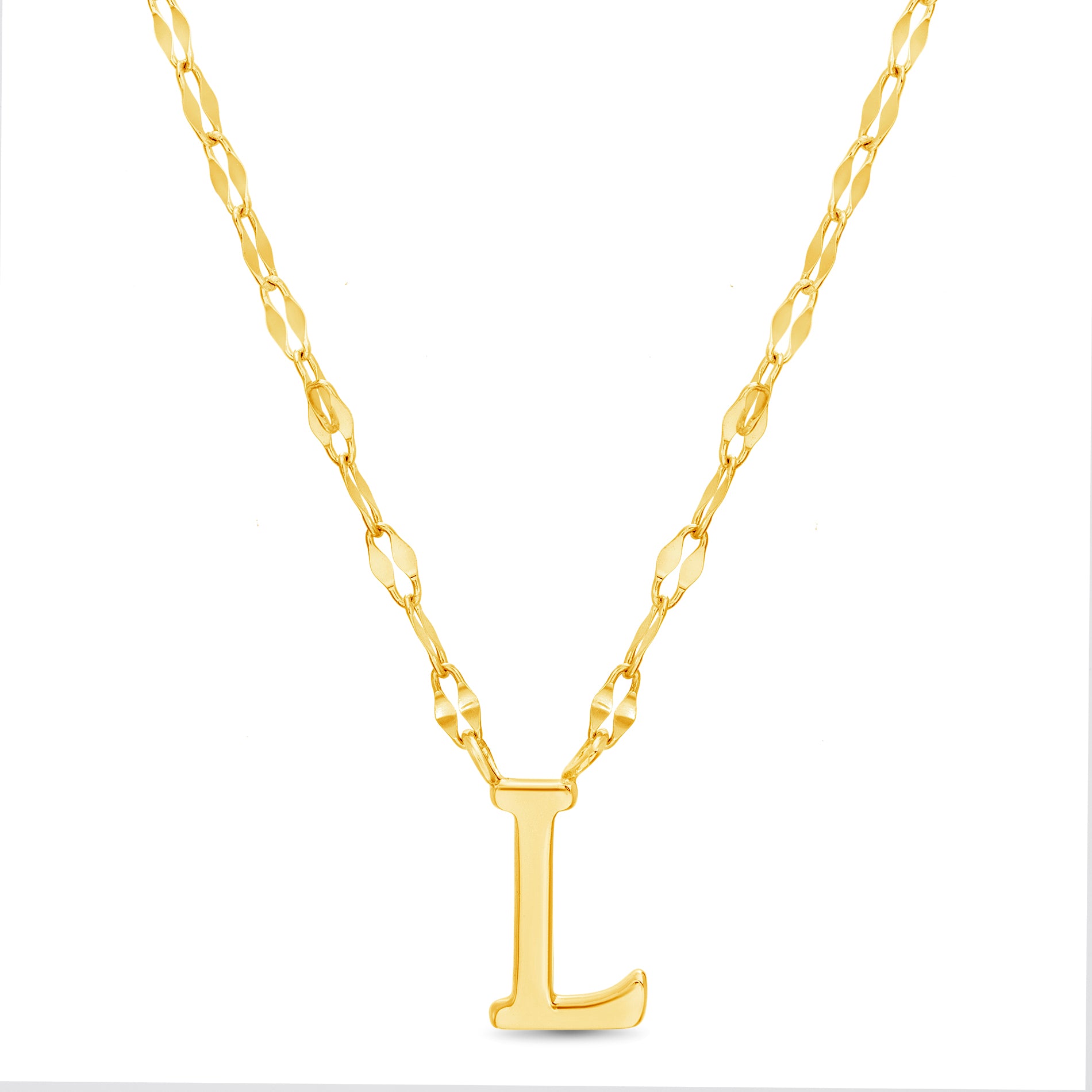 Dainty Gold Initial Necklace